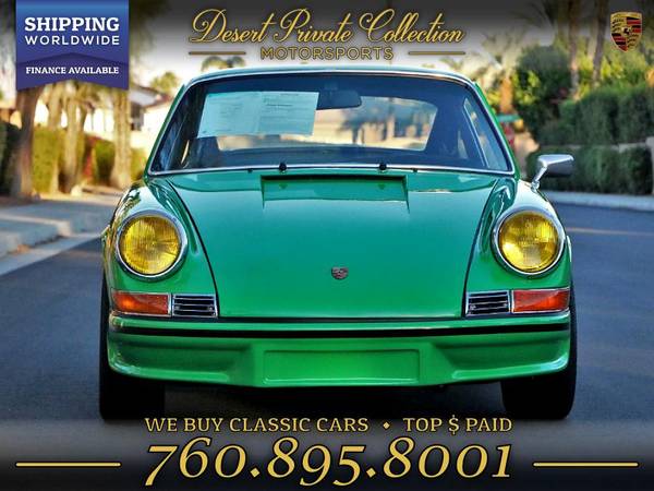 1970 Porsche 911 out law Carrera RS Tribute Coupe with a GREAT COLOR... for sale in Palm Desert , CA – photo 3