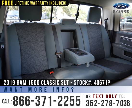 2019 RAM 1500 CLASSIC SLT Homelink, Touchscreen, Bluetooth for sale in Alachua, FL – photo 18