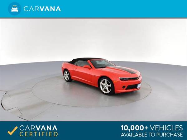 2014 Chevy Chevrolet Camaro LT Convertible 2D Convertible Red - for sale in Charleston, SC – photo 9