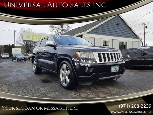 2011 Jeep Grand Cherokee Overland Summit 4x4 4dr SUV - cars & trucks... for sale in Salem, OR