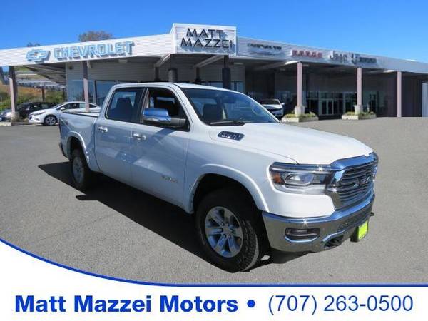 2020 Ram 1500 truck Laramie (Bright White Clearcoat) for sale in Lakeport, CA