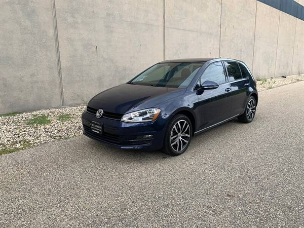 2016 Volkswagon Golf 1.8L S - ONLY ONE OWNER * Deep Blue/Blk * SUNROOF for sale in Madison, WI