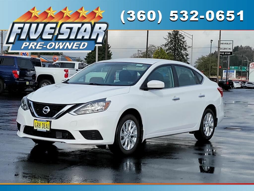 2018 Nissan Sentra SV FWD for sale in Aberdeen, WA