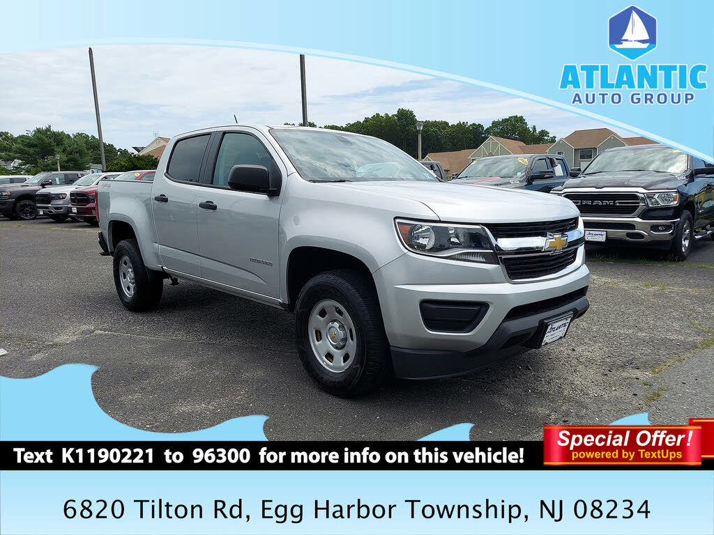 2019 Chevrolet Colorado Work Truck Crew Cab 4WD for sale in Other, NJ