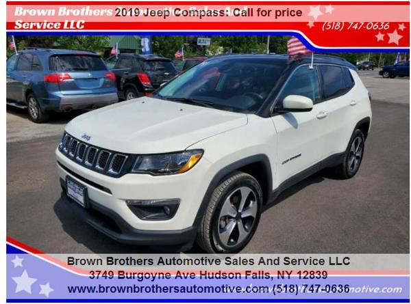 2019 Jeep Compass Latitude 4x4 4dr SUV 25657 Miles for sale in Hudson Falls, NY