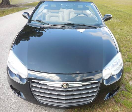 2004 Chrysler Sebring Limited Convertible~Crystal Black~37k~Nicest One for sale in Fort Myers, FL – photo 4