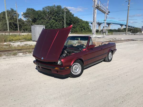 1991 BMW 318i/E30 - 5 Speed Manual Convertible - GREAT SHAPE!!! for sale in North Charleston, SC – photo 6