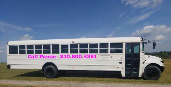 2009 International School Bus - DIESEL - AC DT466 for sale in San Antonio, OK – photo 2