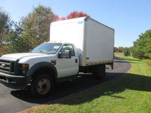 2009 Ford F450 Cube/ Dock truck, with tommy lift, 12' Box, V10, 93,000 for sale in Danbury, WI, MN – photo 2