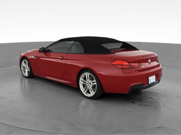 2013 BMW 6 Series 650i xDrive Convertible 2D Convertible Red -... for sale in Providence, RI – photo 7