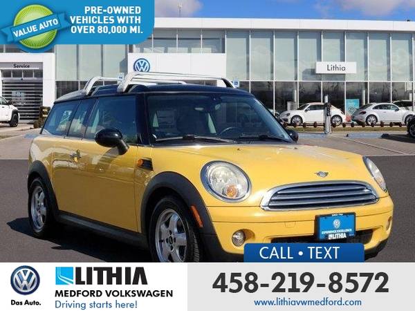 2008 Mini CLUBMAN 2dr Cpe for sale in Medford, OR