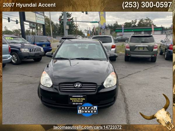 2007 Hyundai Accent GLS 4dr Sedan - - by dealer for sale in Tacoma, WA – photo 2