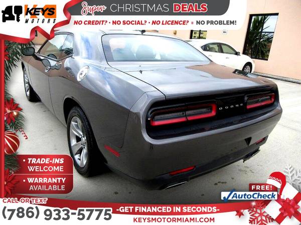 2016 Dodge Challenger SXT FOR ONLY $344/mo! - cars & trucks - by... for sale in Miami, FL – photo 5