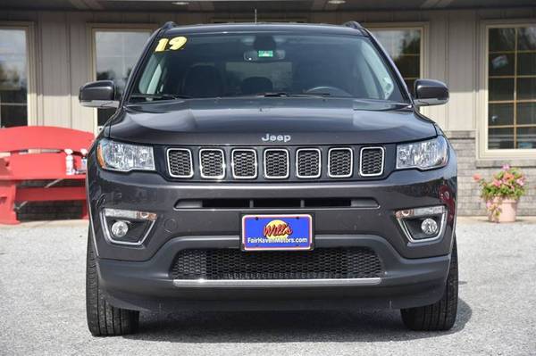 2019 JEEP COMPASS Limited 4x4 4dr SUV 14K Spotless Miles! KT753364 for sale in FAIR HAVEN, VT – photo 8