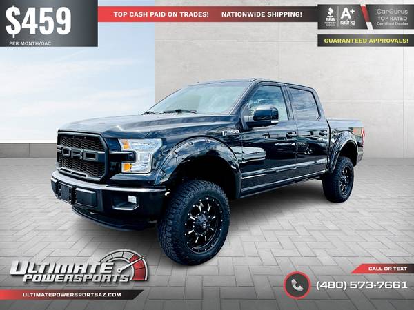 459/mo - 2015 Ford F150 F 150 F-150 Lariat GUARANTEED APPROVAL for sale in Scottsdale, AZ – photo 10