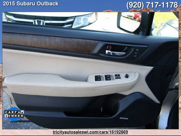2015 SUBARU OUTBACK 2 5I LIMITED AWD 4DR WAGON Family owned since for sale in MENASHA, WI – photo 18