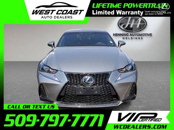 2017 Lexus IS 350 AWD - - by dealer - vehicle for sale in Moses Lake, WA – photo 3