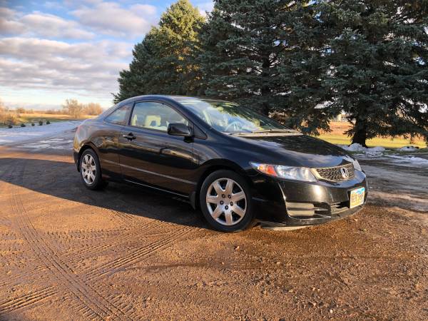 2009 Honda Civic LX Coupe (super low miles) - cars & trucks - by... for sale in Brookings, SD – photo 4