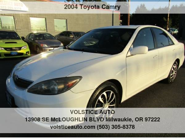 2004 Toyota Camry 4dr Sdn SE Auto WHITE 110K SUPER CLEAN ! - cars for sale in Milwaukie, OR