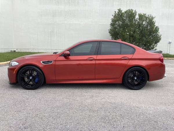 2013 BMW M5 M5 SEDAN~ 560 HP~ORANGE METALLIC/ BLACK LEATHER~ RUNS... for sale in Sarasota, FL – photo 3