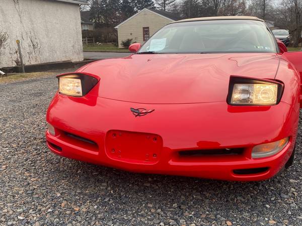 2001 Corvette Convertible 33k! Red/Tan HUD, MINT! for sale in North Wales, PA – photo 13