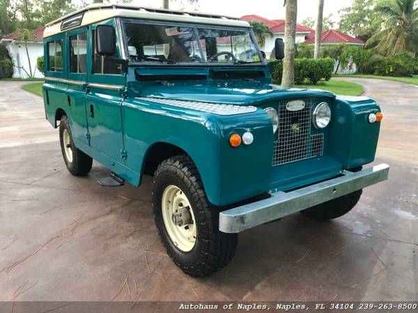 1965 Land Rover Defender Series IIA 109" Station Wagon! Rare North -... for sale in Naples, FL