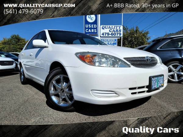 2002 Toyota Camry LE ICE-COLD AC, BTOOTH, AUTO, GAS SAVR Well for sale in Grants Pass, OR