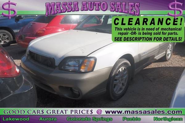 2004 Subaru Legacy Wagon Outback - - by dealer for sale in Pueblo, CO