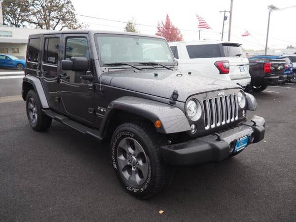 2018 Jeep Wrangler JK Unlimited Sahara **100% Financing Approval is... for sale in Beaverton, OR – photo 3