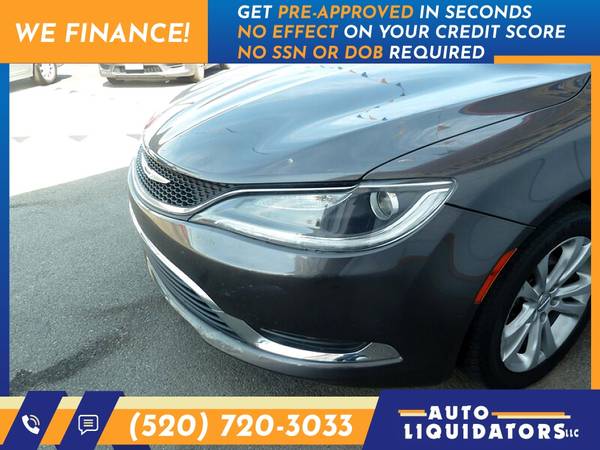 299/mo - 2015 Chrysler 200 Limited FOR ONLY - - by for sale in Tucson, AZ – photo 5