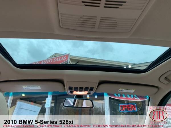 2010 BMW 5-SERIES 528XI! LOADED! SUNROOF! PUSH START! WE DO FINANCING! for sale in Syracuse, NY – photo 14