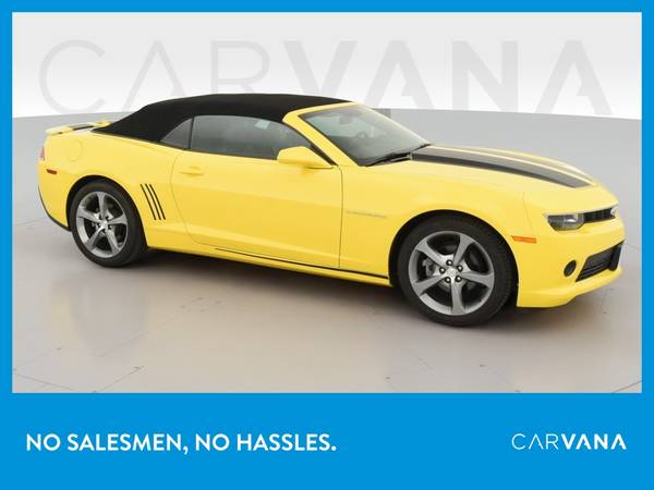 2014 Chevy Chevrolet Camaro LT Convertible 2D Convertible Yellow for sale in Atlanta, GA – photo 11