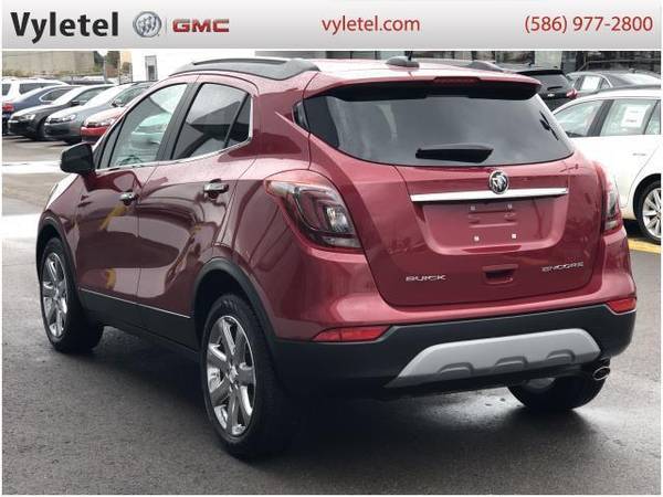 2017 Buick Encore SUV FWD 4dr Essence - Buick Winterberry Red for sale in Sterling Heights, MI – photo 4