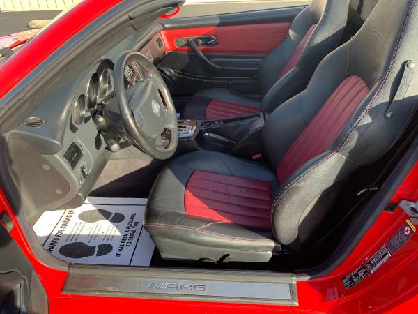 2004 Mercedes SLK 32 AMG Red w/ Red/Black Leather Hard Top... for sale in Jeffersonville, KY – photo 8