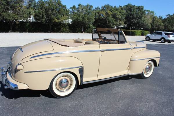 1947 Ford Super Deluxe 8 Convertible Flat-head V8 3-Speed - cars &... for sale in Bonita Springs, FL – photo 7