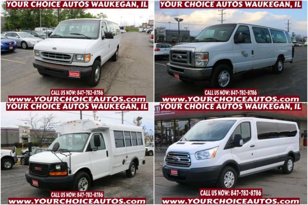 2002 FORD E-SERIES E-350 49K 15-PASSENGER VAN GOOD TIRES A86739 -... for sale in Chicago, IL