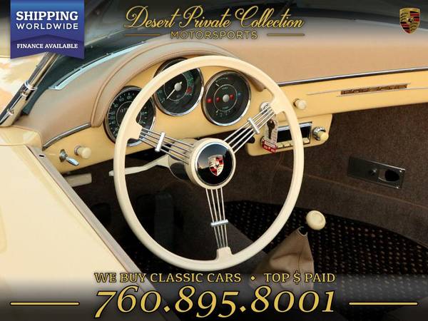 1956 Porsche 356 Speedster Replica Roadster Convertible LOADED W/... for sale in Palm Desert , CA – photo 10