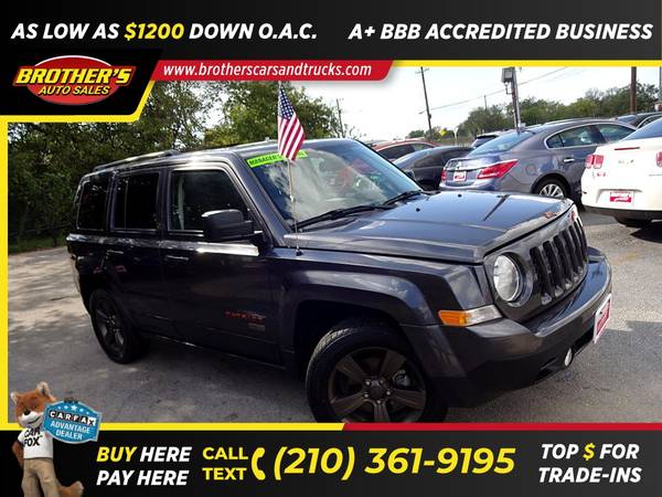 2017 Jeep PATRIOT SPORT - - by dealer - vehicle for sale in San Antonio, TX – photo 3