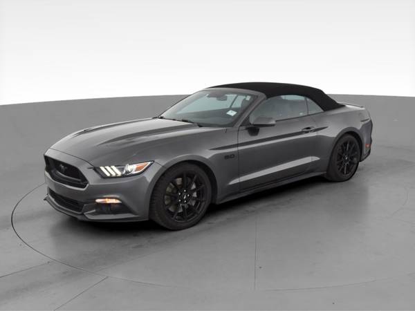 2016 Ford Mustang GT Premium Convertible 2D Convertible Gray -... for sale in Baltimore, MD – photo 3