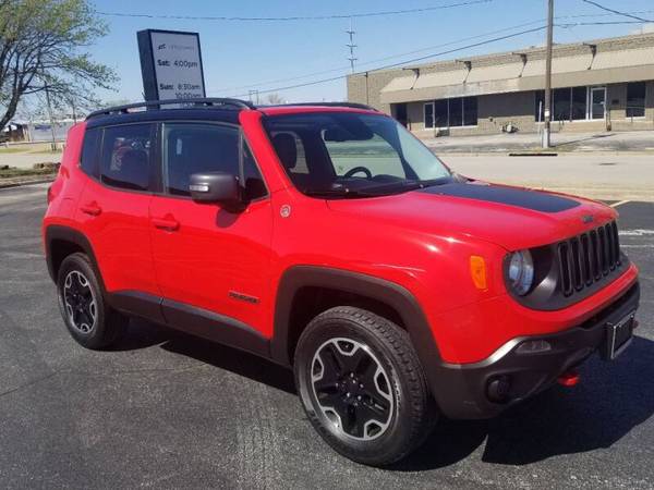 2016 Jeep Renegade Trailhawk 4X4 - Leather & Loaded! - cars & for sale in Tulsa, OK