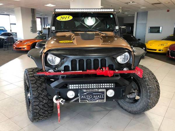 2015 Jeep Wrangler Unlimited Sahara for sale in Springfield, IL – photo 2