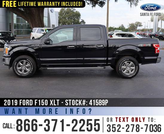 19 Ford F150 XLT 4WD EcoBoost, Camera, Bed Liner, SYNC 3 for sale in Alachua, FL – photo 4