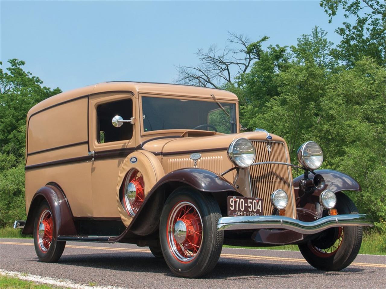 For Sale at Auction: 1934 Ford Panel Truck for sale in Auburn, IN