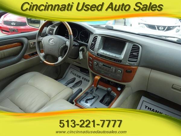 2007 Lexus LX 470 4 7L V8 4X4 - - by dealer - vehicle for sale in Cincinnati, OH – photo 10