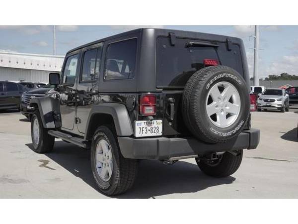 2018 Jeep WRANGLER JK UNLIMITED SUV SPORT S - Black Clearcoat for sale in Corsicana, TX – photo 7