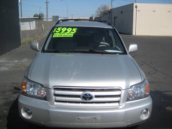 2004 Toyota Highlander Sport Utility (AWD, Super Clean, 3rd Row) for sale in Medford, OR – photo 7