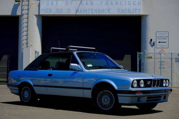 1991 BMW e30 318i Convertible Manual w Hard & Soft Tops Cloth Interior for sale in Alameda, CA – photo 14
