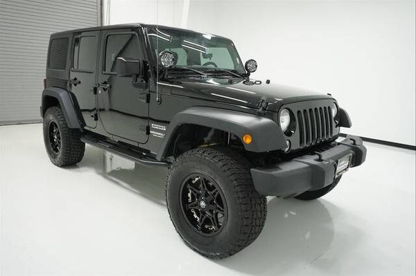 2014 *Jeep* *Wrangler Unlimited* *Sport* Black Clear for sale in Webster, TX – photo 3