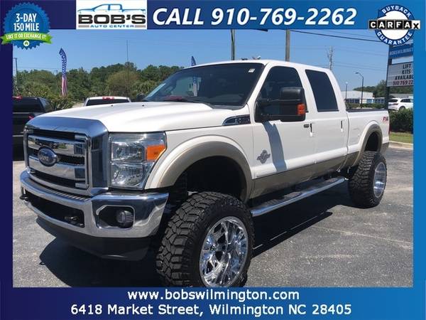 2013 FORD SUPER DUTY F-250 SRW LARIAT Free CarFax for sale in Wilmington, NC