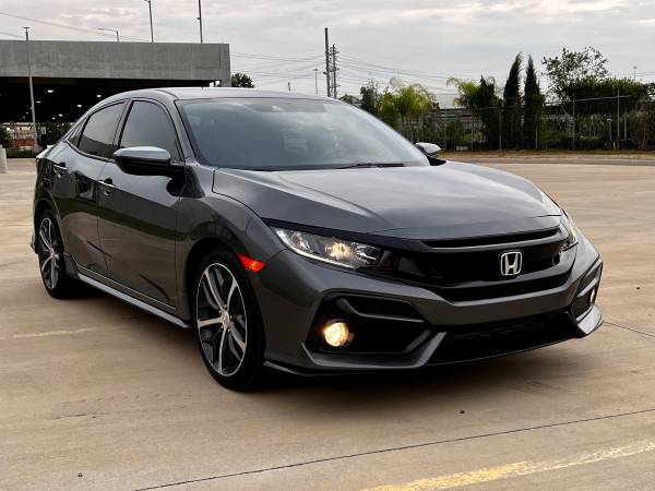 2021 Honda Civic Hatchback Sport Only 3k Miles Clean for sale in Houston, TX – photo 3